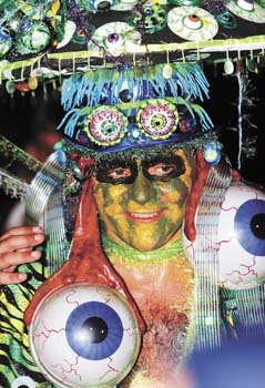 Headdress Ball 2007 photo - Duval Street, Key West